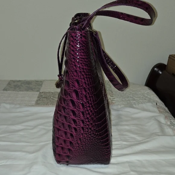 NWT Brahmin Aliza Tote in Sugar Plum Melbourne. HTF. RARE - Picture 10 of 16